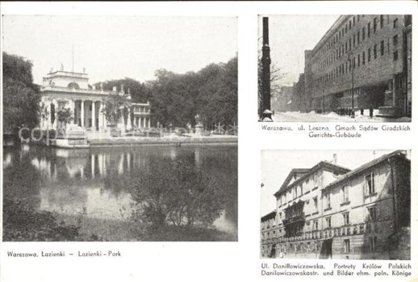 Warszawa Lazienki Park