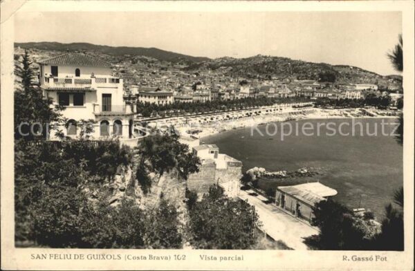 San Feliu de Guixols Partie am Strand
