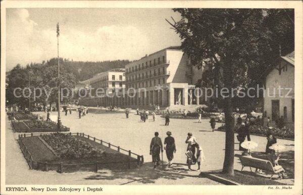 Krynica  Zdroj Strassenpartie