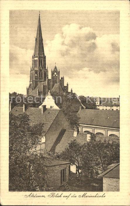 Altdamm Dabie mit Marienkirche