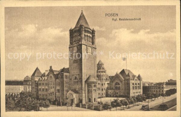Posen Poznan Kgl Residenzschloss