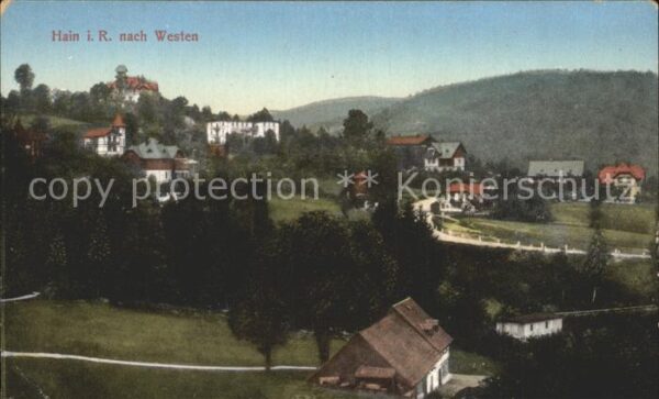 Hain Riesengebirge Teilansicht