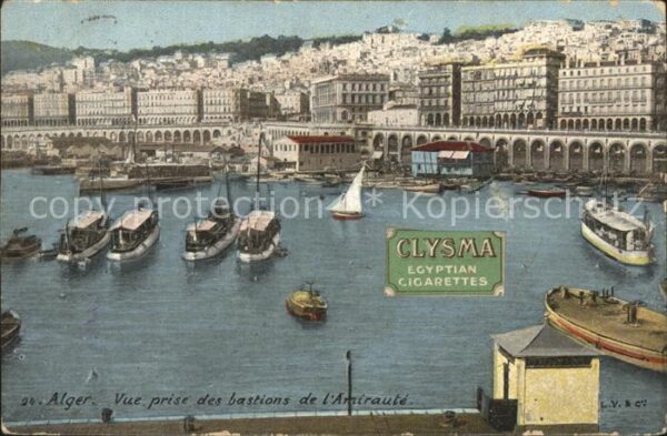 Alger Algerien Vue prise des bastions de l'Amiraute