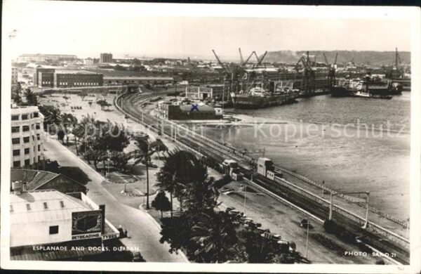 Durban South Africa Esplanade and Docks