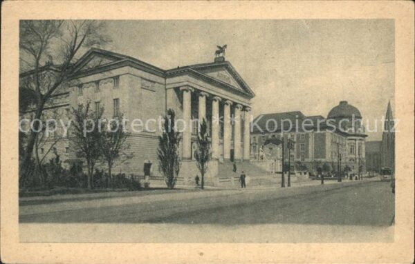 Posen Poznan Neues Stadttheater und Königliche Ansie