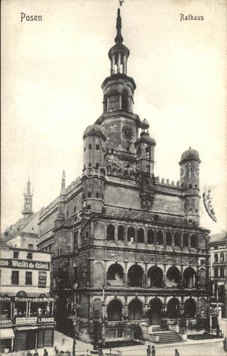 Posen Poznan Rathaus