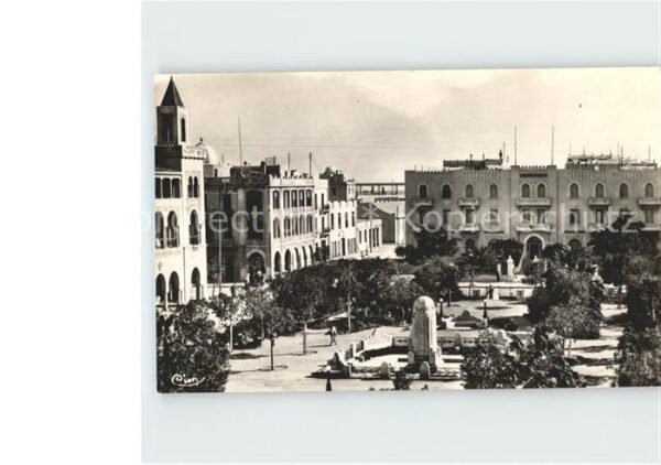 Sfax Tunesie Square Paul Bourde