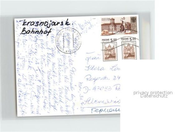 Krasnojarsk Bahnhof – Bild 2