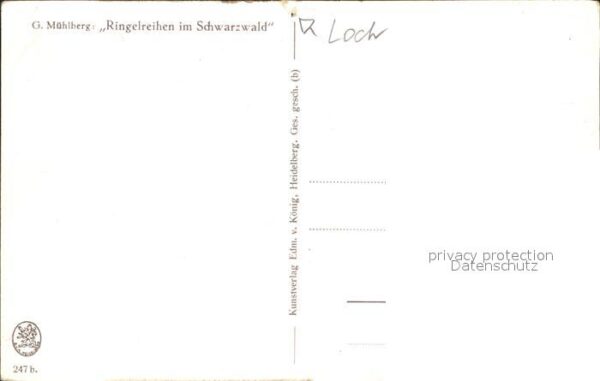 Muehlberg Georg Ringelreihen im Schwarzwald – Bild 2