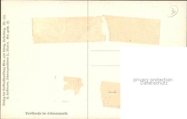 Hoffmann Heinrich Dorfstrasse im Schwarzwald – Bild 2