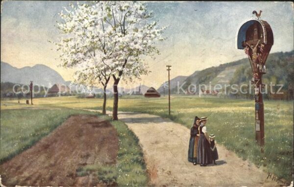 Hoffmann Heinrich Sonntag Morgen im frühling Elzach Schwa