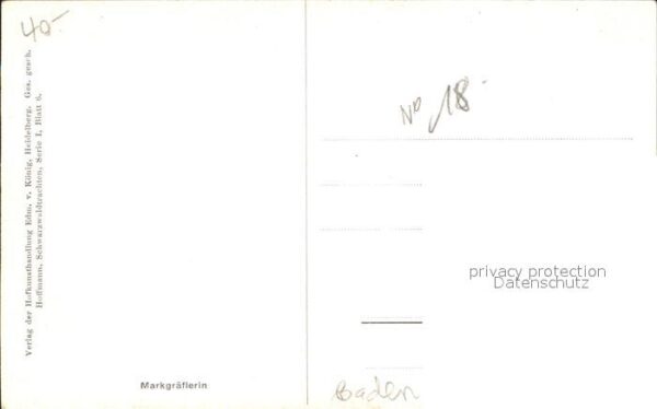 Hoffmann Heinrich Tracht Markgräflerin – Bild 2