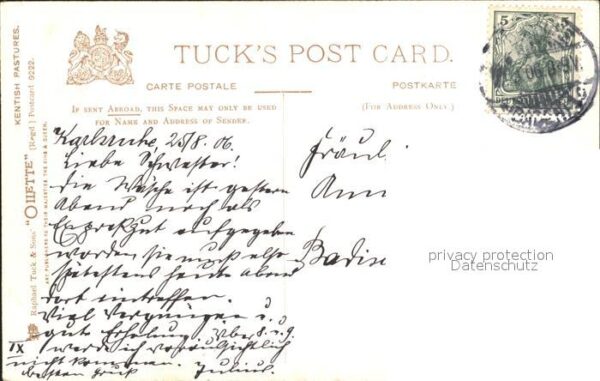 Verlag Tucks Oilette Nr. 9222 Harry Payne Trussing the hay Landw – Bild 2