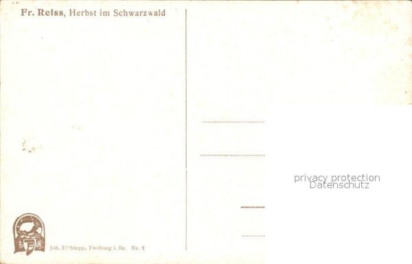 Reiss Fritz Herbst im Schwarzwald – Bild 2