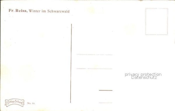 Reiss Fritz Winter im Schwarzwald Wassermühle – Bild 2
