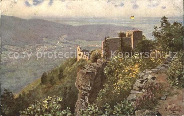Hoffmann Heinrich Baden-Baden Altes Schloss