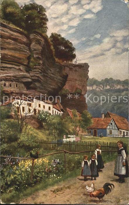 Hoffmann Heinrich Graufthal Felsenwohnungen