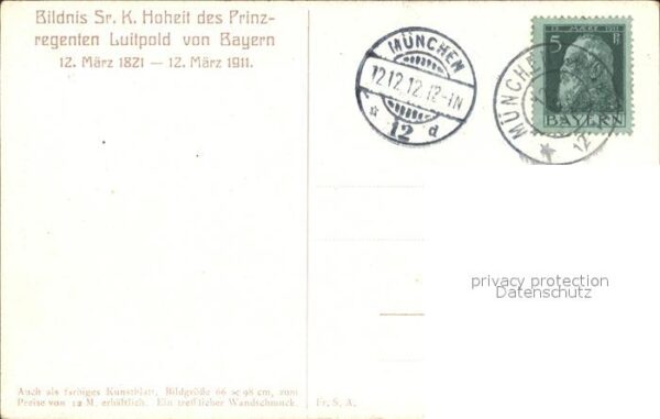 Adel Bayern Prinzregent Luitpold von Bayern – Bild 2