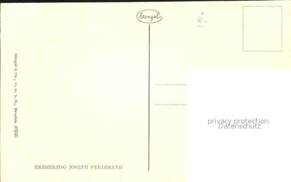 Adel Oesterreich Erzherzog Josef Ferdinand – Bild 2