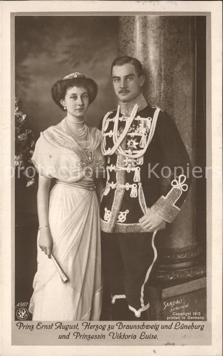 Adel Preussen Prinzessin Viktoria Luise Prinz Ernst A