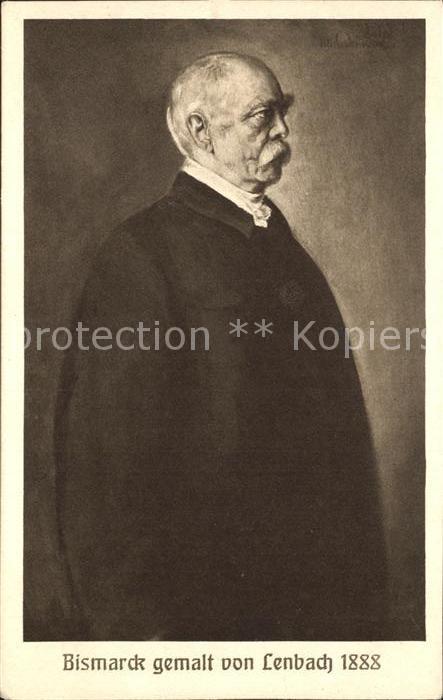 Bismarck Künstler Lenbach