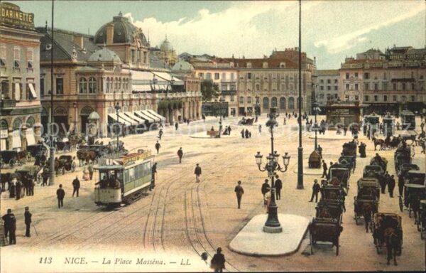 Strassenbahn Nice Place Massena