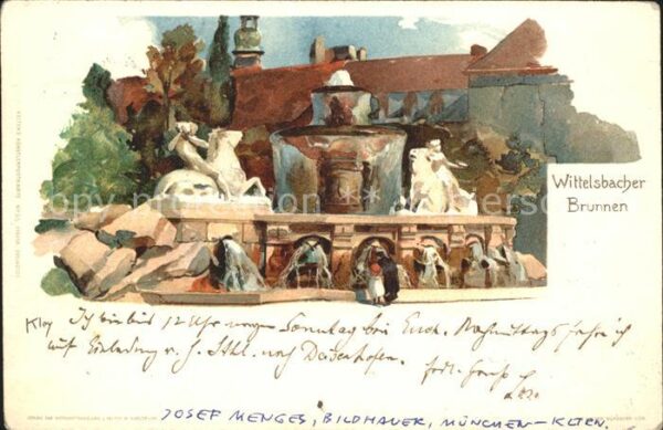 Kley Wittelsbacher Brunnen München