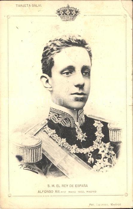 Adel Spanien Nobleza Espana Rey de Espana Alfonso XIII