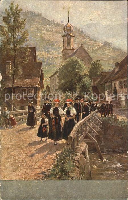 Hasemann W. Kirchgang in Gutach Bahnpost