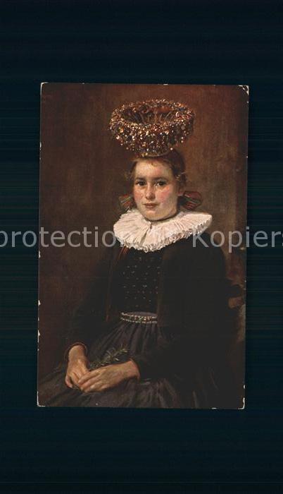 Hasemann W. Schwarzwälderin in Brauttracht