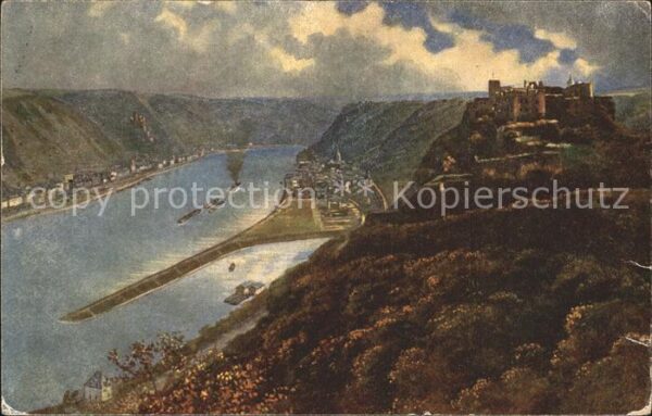 Hoffmann Heinrich Ruine Rheinfels St. Goar St. Goarshause