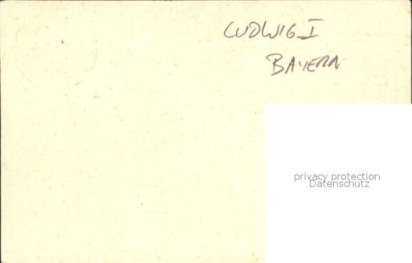 Ludwig III Bayern Trauer-Postkarte – Bild 2