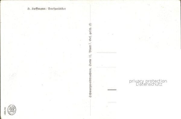Hoffmann Heinrich Dorfpolitiker Zeitung – Bild 2