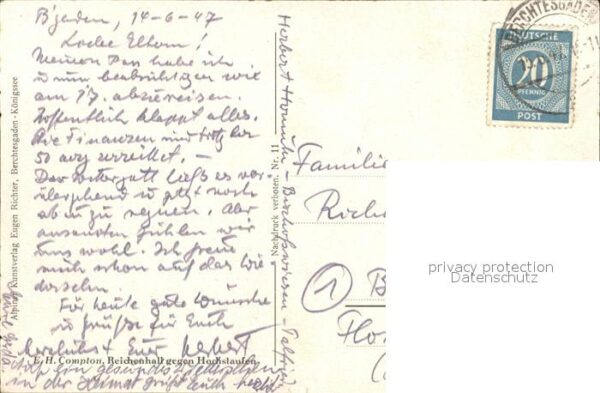Compton E. H. Reichenhall gegen Hochstaufen – Bild 2