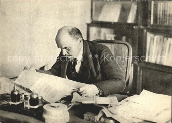 Politiker Wladimir Iljitsch Lenin Study Kremlin 1