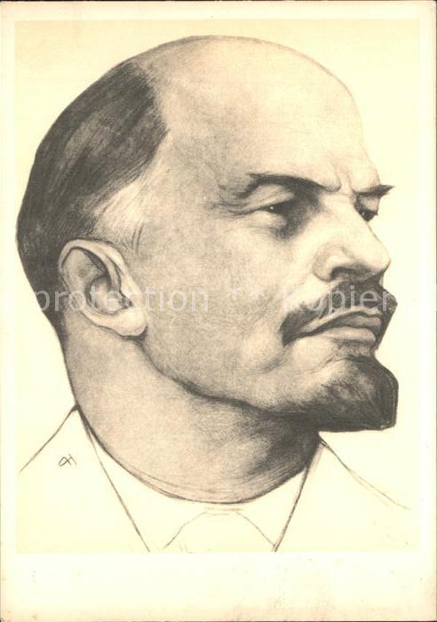 Politiker Lenin Künstler N. A. Andrejew