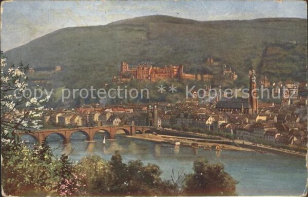 Hoffmann Heinrich Heidelberg vom Philosophenweg