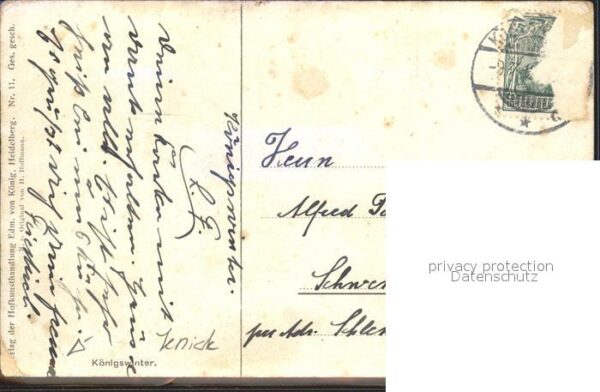 Hoffmann Heinrich Königswinter Seitenraddampfer – Bild 2