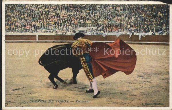 Stierkampf Corrida de Toros Veronica