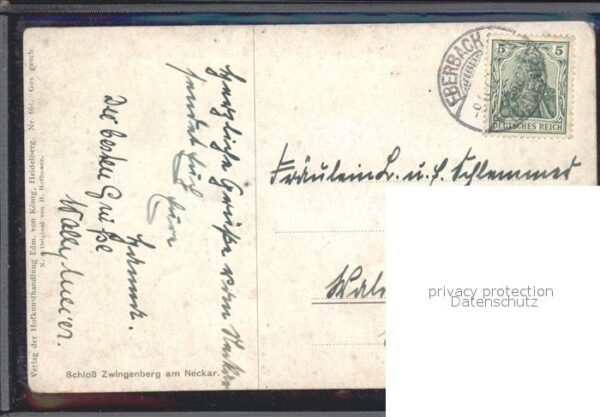 Hoffmann Heinrich Schloss Zwingerberg am Neckar – Bild 2