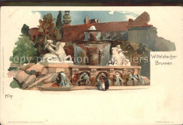 Kley Wittelsbacher Brunnen München