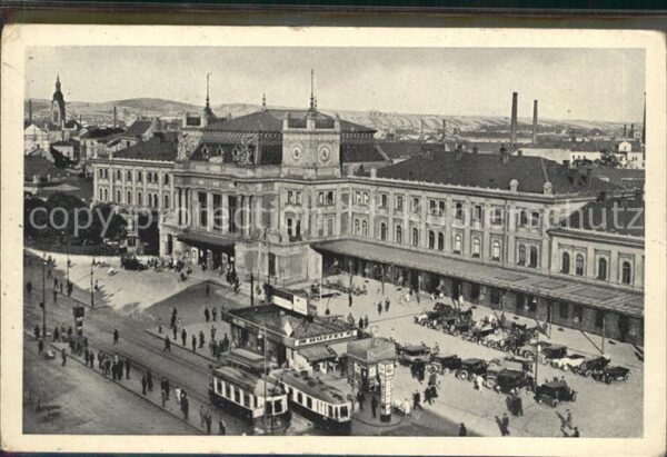 Strassenbahn Brno Nadrazi Brünn Bahnhof