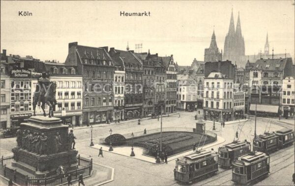 Strassenbahn Köln Heumarkt