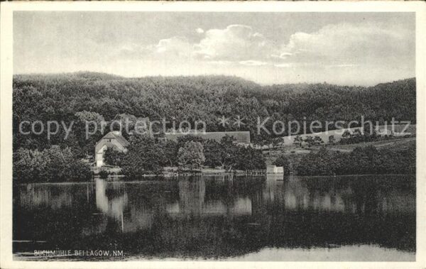 Lagow Ostbrandenburg Buchmühle am See