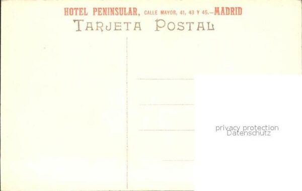 Madrid Spain Hotel Peninsular – Bild 2