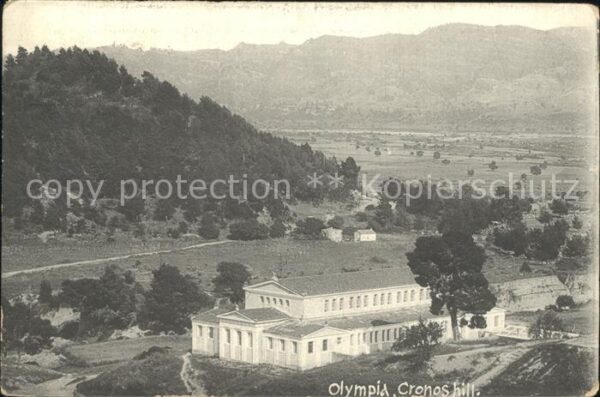 Olympia Griechenland Cronos Hügel
