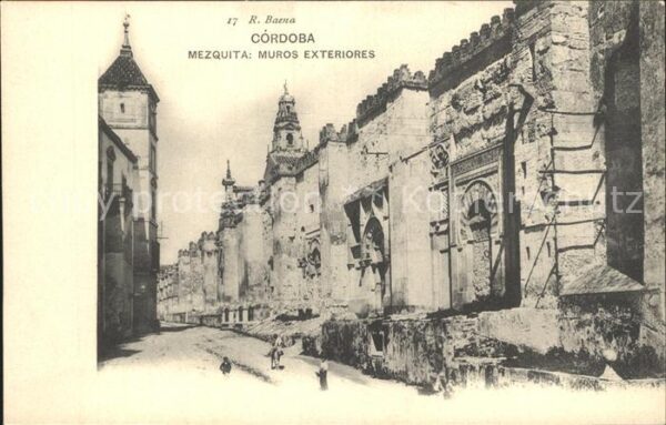 Cordoba Andalucia Mezquita Muros Exteriores