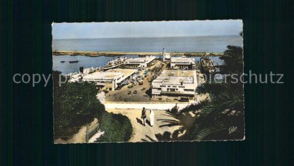 Oran Algerie La Gare Maritime Le President Caalet Si