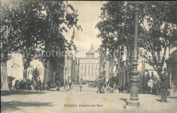 Malaga Andalucia Puerta del Mar