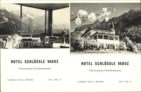Vaduz Hotel Schlössle